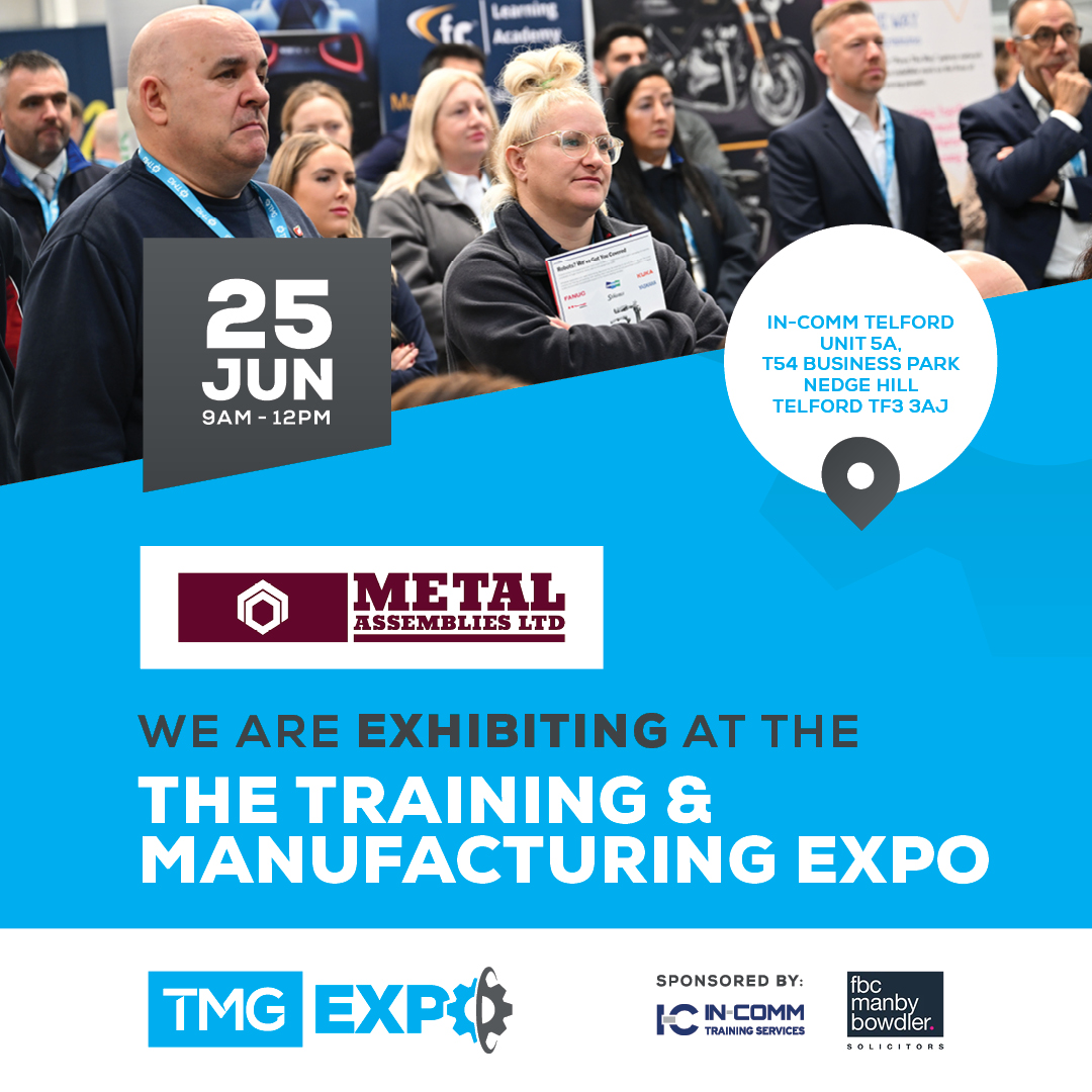 metal Assemblies ltd exhibit at TMG Expo Telford 2026